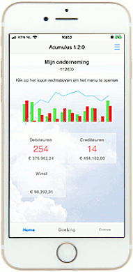 Acumulus-app iPhone en Android