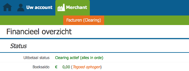 Hoe Pay.nl exporteren voor Acumulus - Stap 1